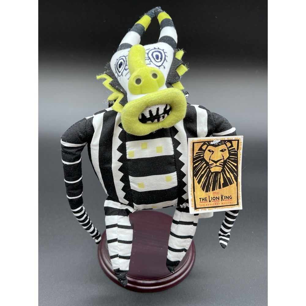 Disney Bean‎ Bag Plush - #1 TRICKSTER (Lion King Musical) (11 inch) - LNC
